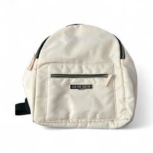 JEAN PAUL GAULTIER Fragrance Perfume Promo Backpack Book Bag Pale Pink White
